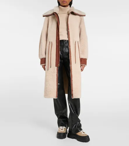 Gritt suede-trimmed shearling coat - Bogner - Modalova