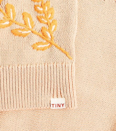 Chaleco Flowers de algodón bordado - Tinycottons - Modalova