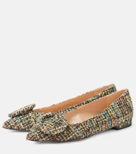 Bailarinas Venezia de bouclé - Gianvito Rossi - Modalova