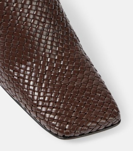 Jacinta woven leather mules - Souliers Martinez - Modalova