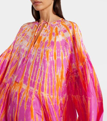 Vestido midi Amelia de seda estampado - Anna Kosturova - Modalova