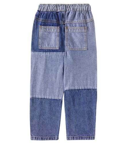 Jeans rectos con patchwork - Rylee + Cru - Modalova
