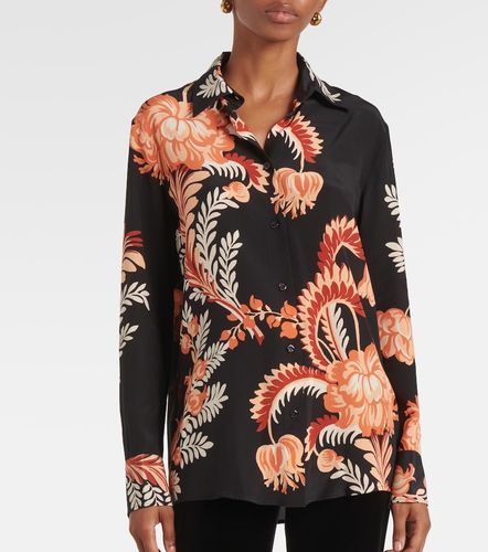 Printed silk crepe de chine blouse - Etro - Modalova