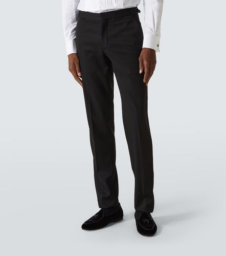Rubinacci Luca wool tuxedo pants - Rubinacci - Modalova