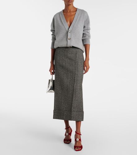 Sandali Orb 95 in velluto con cristalli - Jimmy Choo - Modalova