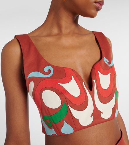 Bustier-Top Baia aus einem Baumwollgemisch - La DoubleJ - Modalova