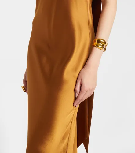 Galvan Sienna halterneck satin gown - Galvan - Modalova