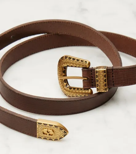 VLogo leather belt - Valentino Garavani - Modalova