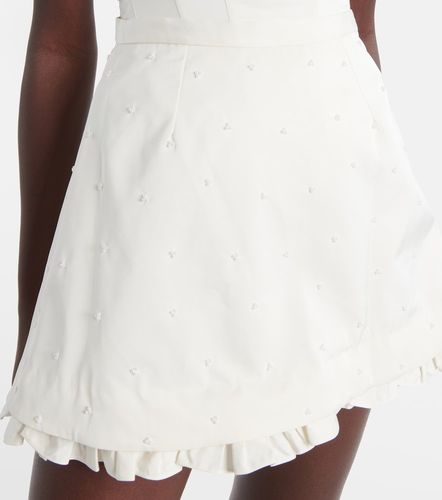 Minifalda Camelia adornada - Clio Peppiatt - Modalova