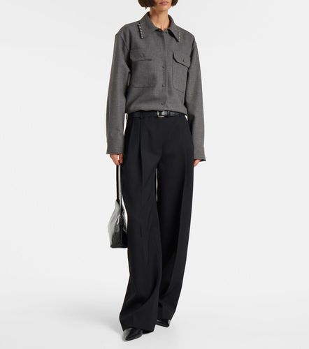 Camicia oversize in canvas di lana - Jil Sander - Modalova