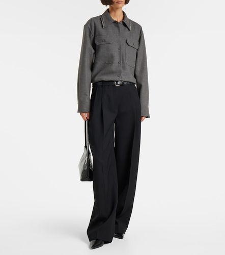 Camisa de lona de lana con cuentas - Jil Sander - Modalova
