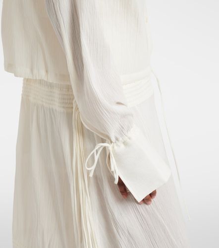 Toteme Camicia cropped in cotone - Toteme - Modalova
