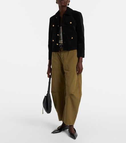 Pantaloni barrel Shon in cotone e lino - Nili Lotan - Modalova