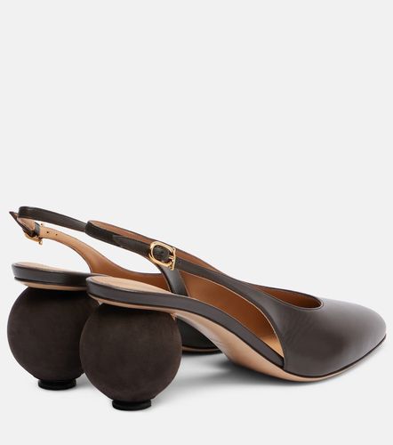 Tessie 70 leather slingback pumps - Ferragamo - Modalova