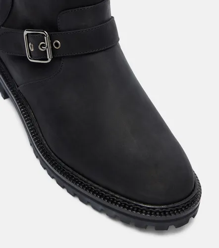 Sulaltrosa leather biker boots - Manolo Blahnik - Modalova