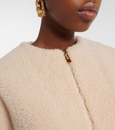 Alaïa Chaqueta de borrego con péplum - Alaia - Modalova