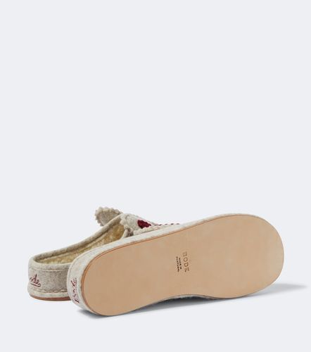 Bode Slippers aus einem Wollgemisch - Bode - Modalova