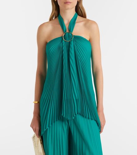 Max Mara Top Valzer plisado - Max Mara - Modalova