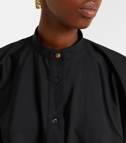 Camisa cropped Foulard de algodón bordado - La DoubleJ - Modalova