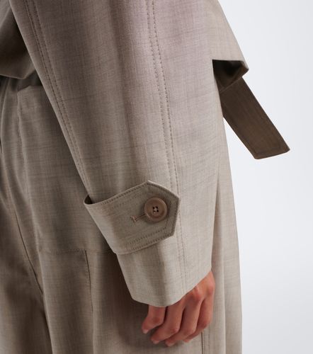 Stan belted wool jacket - The Frankie Shop - Modalova