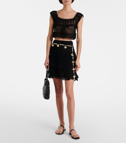 Top in cotone crochet - Anna Kosturova - Modalova