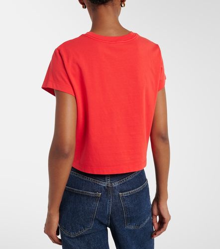 Camiseta cropped Adine de jersey de algodón - Agolde - Modalova