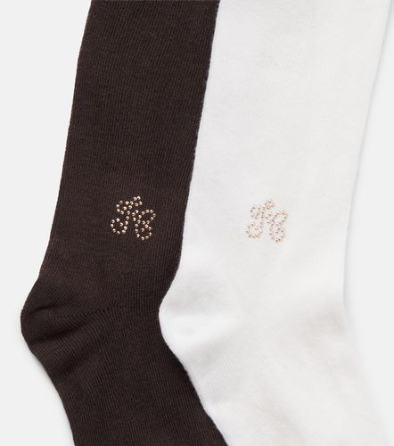 Set de 2 pares de medias en mezcla de algodón - Tartine et Chocolat - Modalova