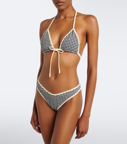 Montce Slip bikini Lulu a quadri - Montce - Modalova