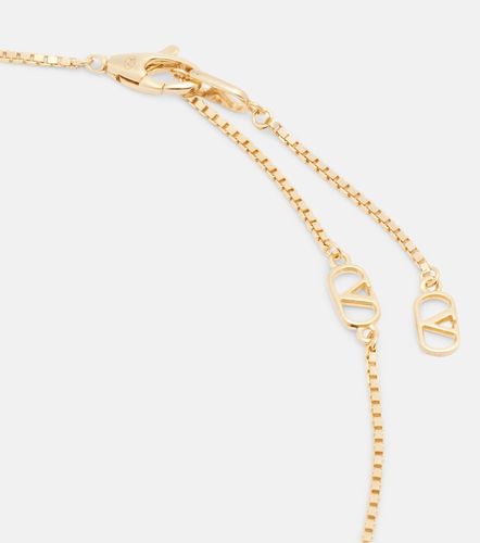 Collana VLogo con cristalli - Valentino Garavani - Modalova