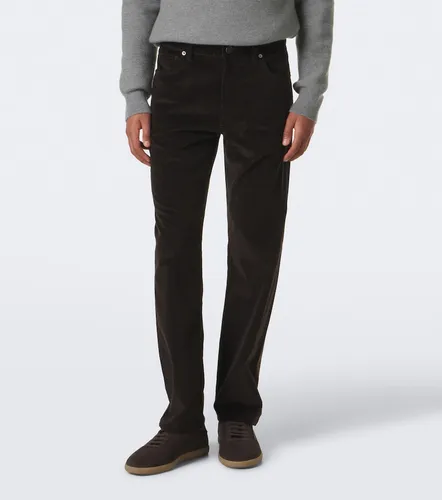 Roccia corduroy straight pants - Zegna - Modalova