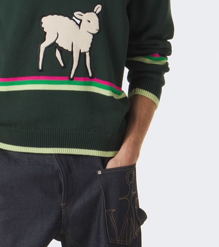 Bestickter Pullover aus Baumwolle - JW Anderson - Modalova