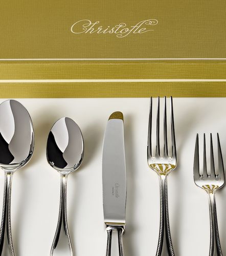 Set di 4 posate Perles placcato in - Christofle - Modalova