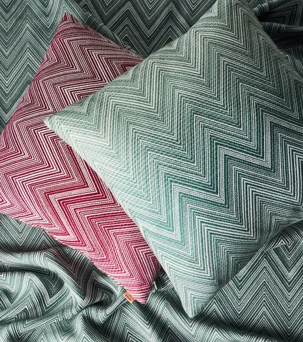 Cojín Timmy de lana en zigzag - Missoni - Modalova