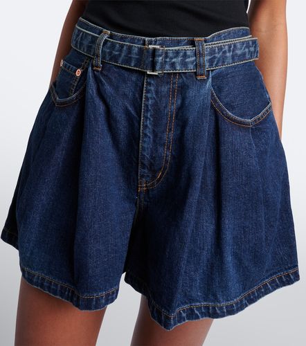 Sacai Shorts de denim con cinturón - Sacai - Modalova