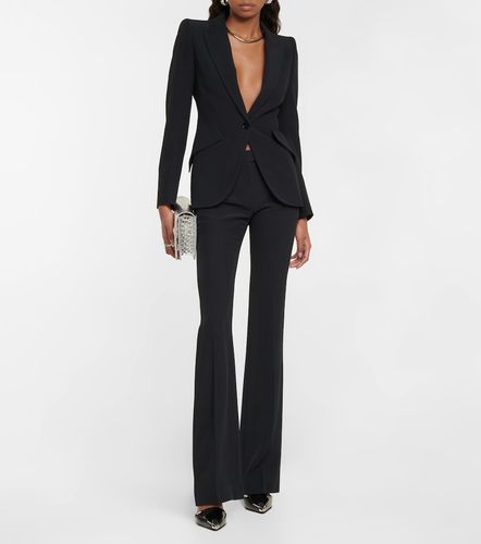 McQueen Pantaloni flared in crêpe - McQueen - Modalova
