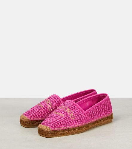 Brie Flat logo raffia espadrilles - Jimmy Choo - Modalova