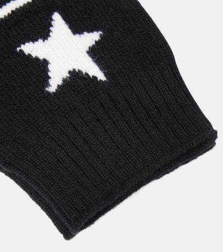 Jet Set Logo virgin wool mittens - Jet Set - Modalova