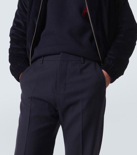 Ami Paris Pleated virgin wool pants - Ami Paris - Modalova