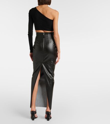 One-shoulder cotton crop top - Rick Owens - Modalova