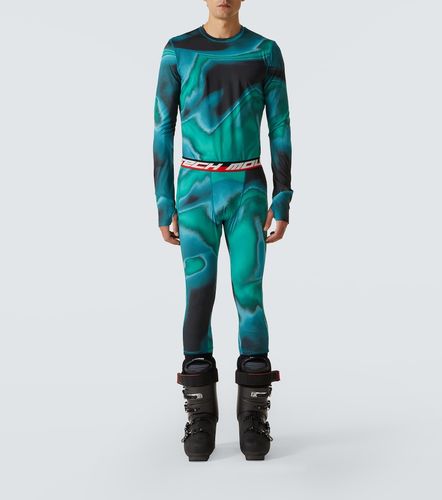 Top da sci Aztech Next To Skin con stampa - Aztech Mountain - Modalova