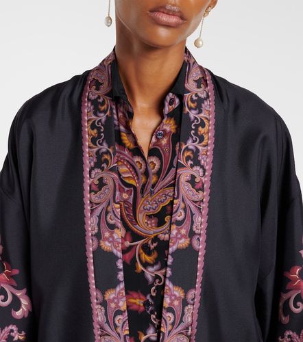 Etro Chaqueta de seda con paisley - Etro - Modalova