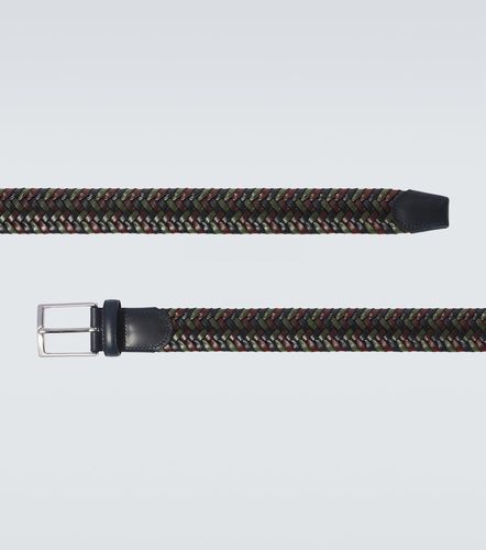 Rubinacci Woven leather belt - Rubinacci - Modalova