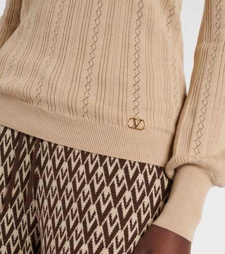 Pullover Maglia aus Schurwolle - Valentino Garavani - Modalova
