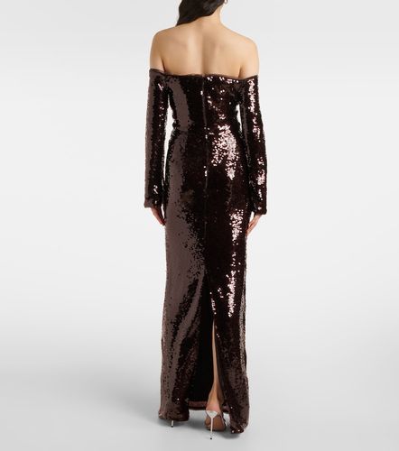 Off-shoulder sequined gown - Self-Portrait - Modalova