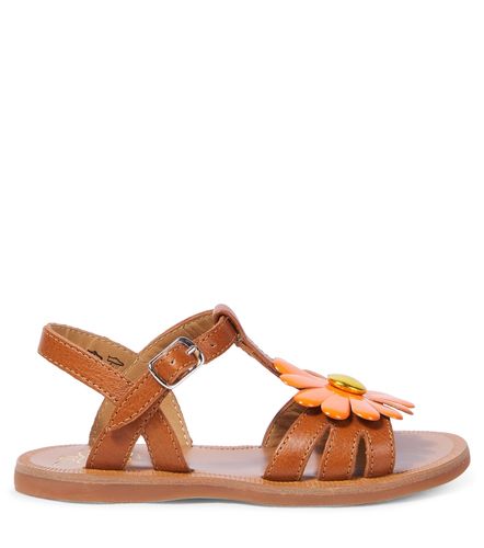 Sandalias Plagette Big Flo de piel - Pom d'Api - Modalova