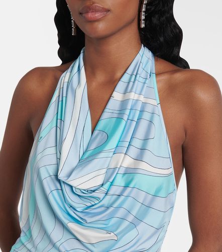 Vestido largo Marmo de jersey de satén - Pucci - Modalova