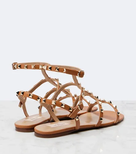 Rockstud leather sandals - Valentino Garavani - Modalova