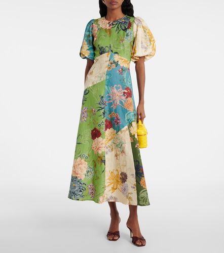 Alémais Midikleid Avery aus Leinen - Alemais - Modalova