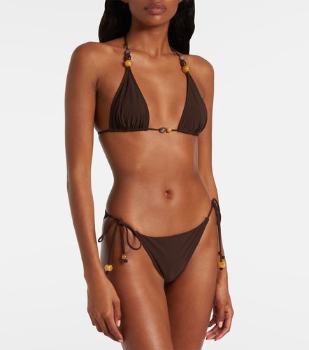 Tory Burch Slip bikini con perline - Tory Burch - Modalova