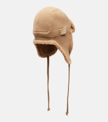 Miu Miu Cappello in lana e cashmere - Miu Miu - Modalova